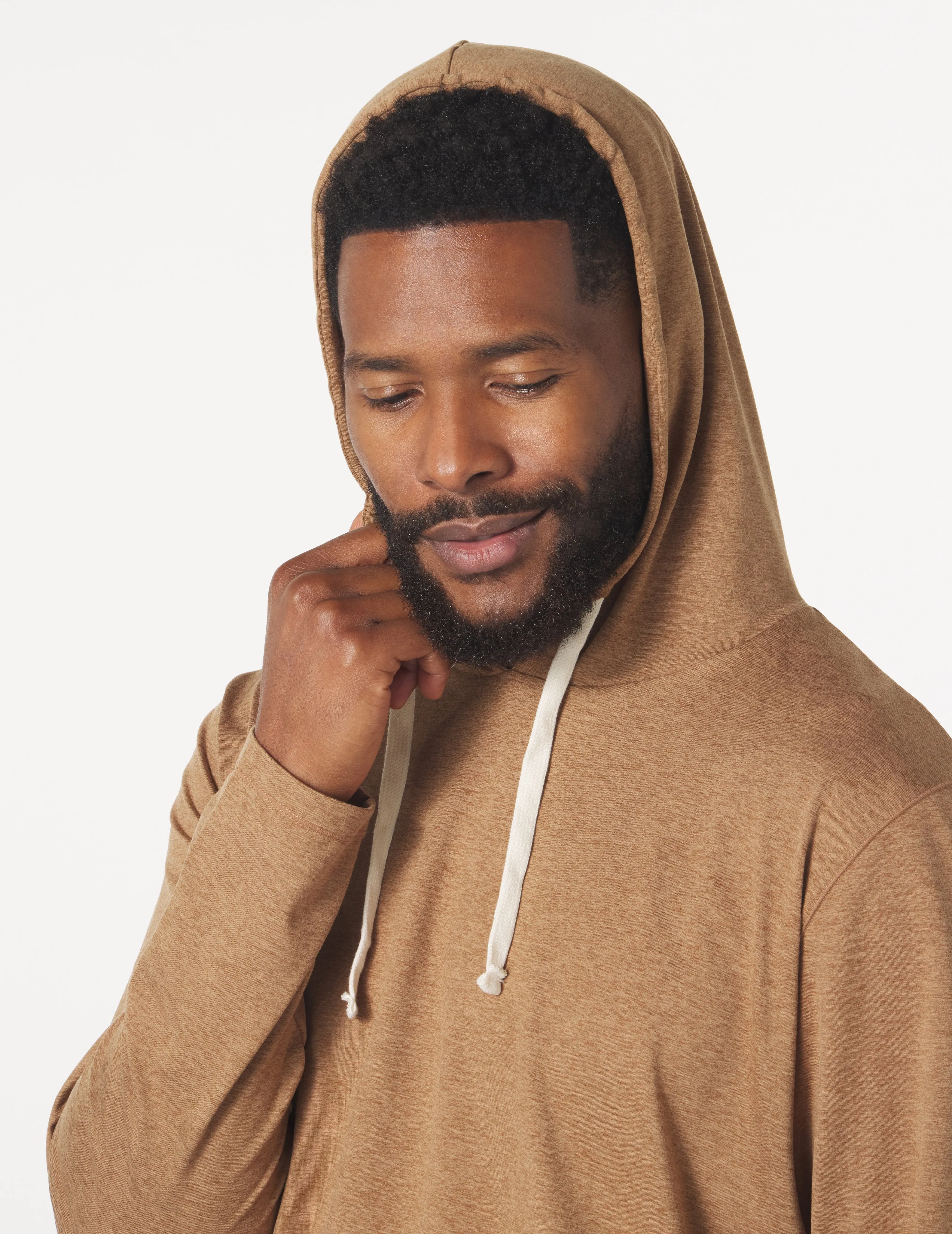 Bedford Hoodie: Almond Marble