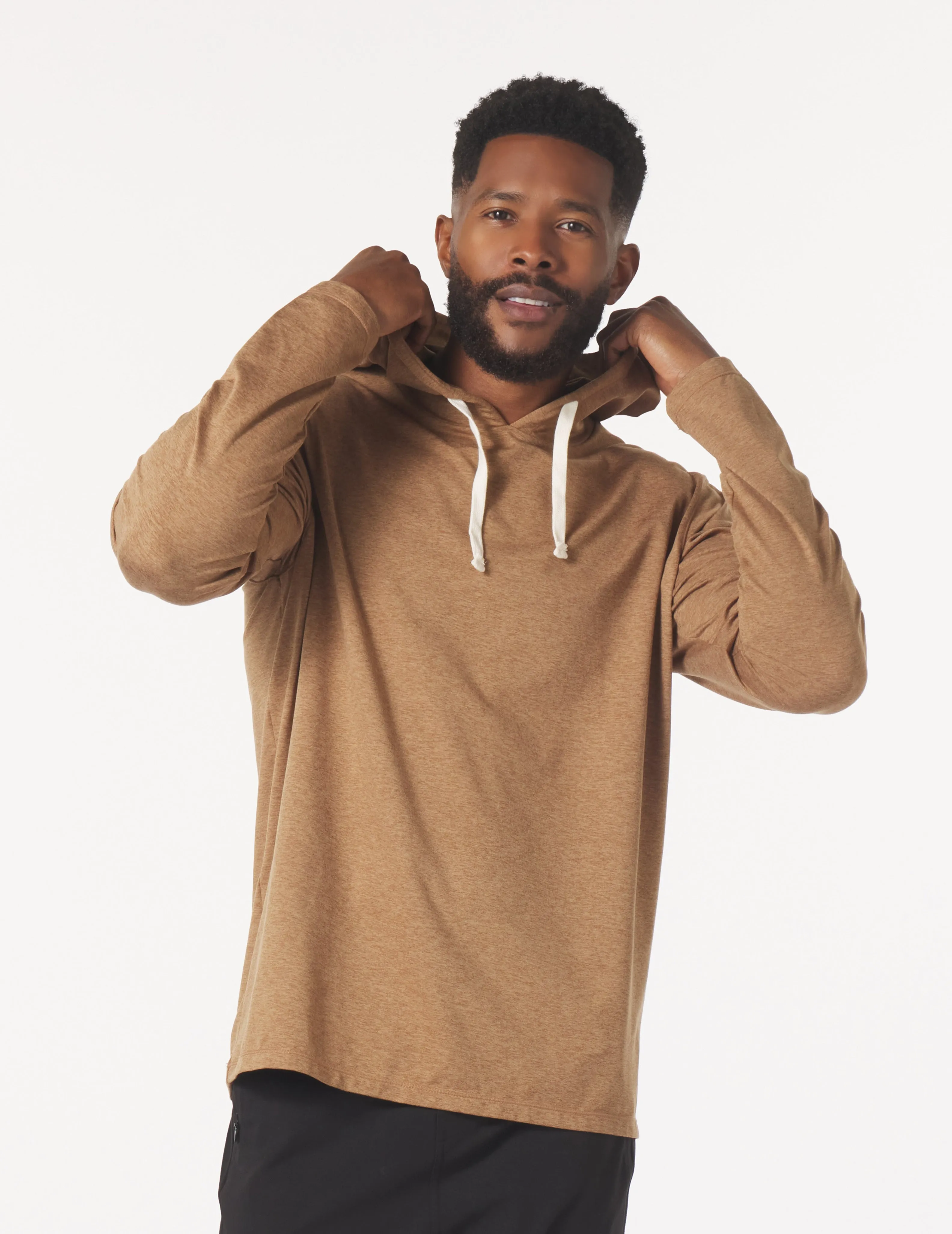 Bedford Hoodie: Almond Marble