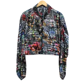 Berek Petals of Color Cropped & Sporty Jacket