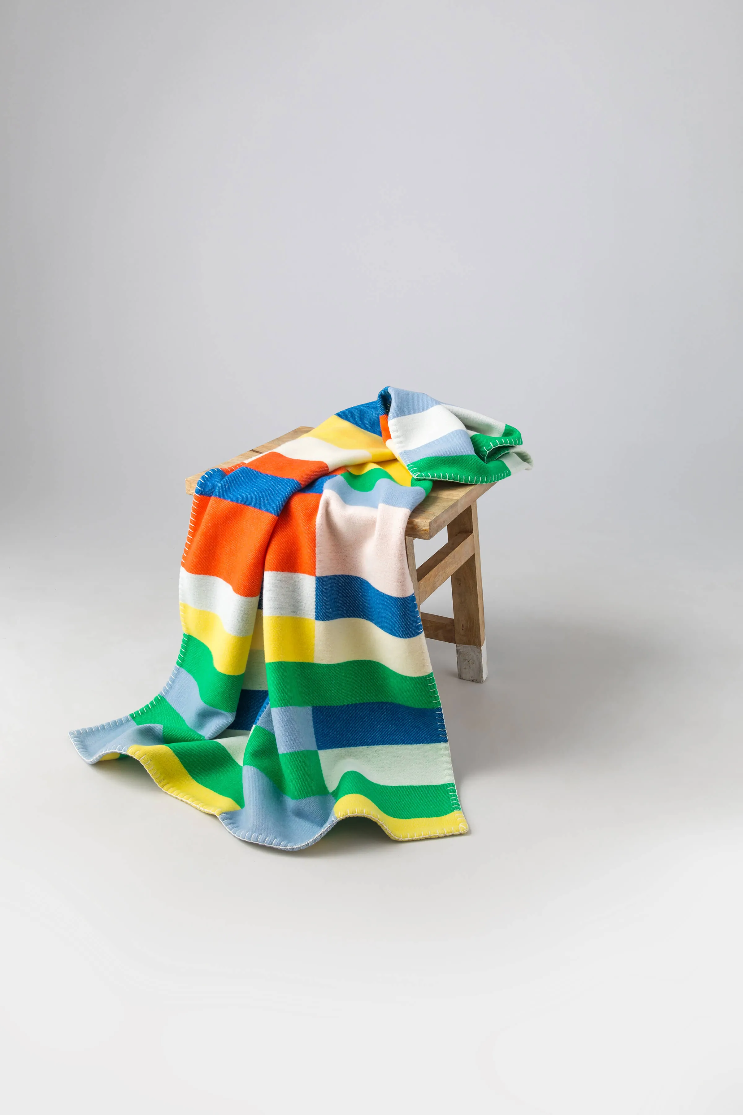 'Block Stripe' Children's Blanket