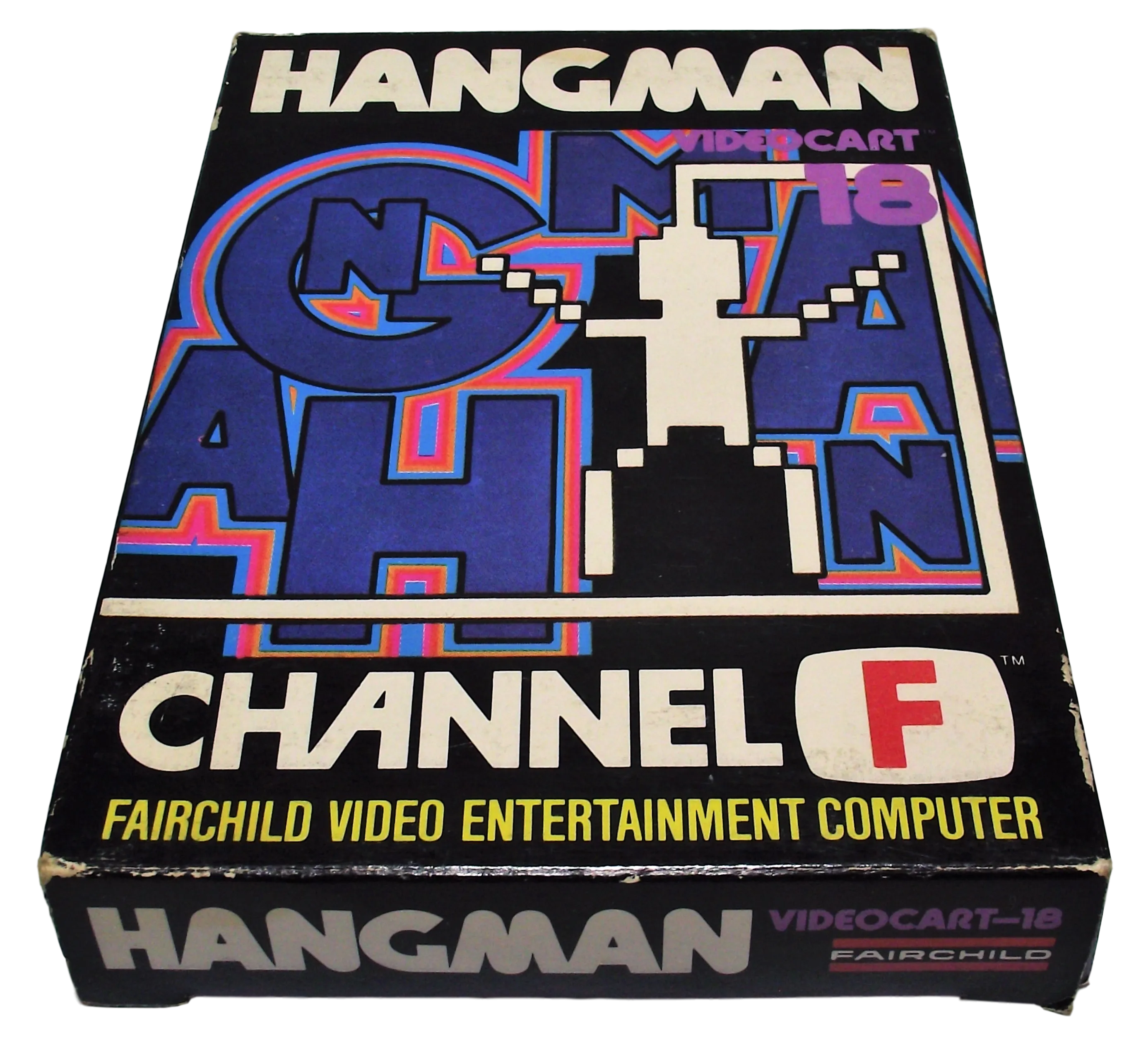 Boxed Channel F Videocart Fairchild Video Entertainment System 18 Hangman