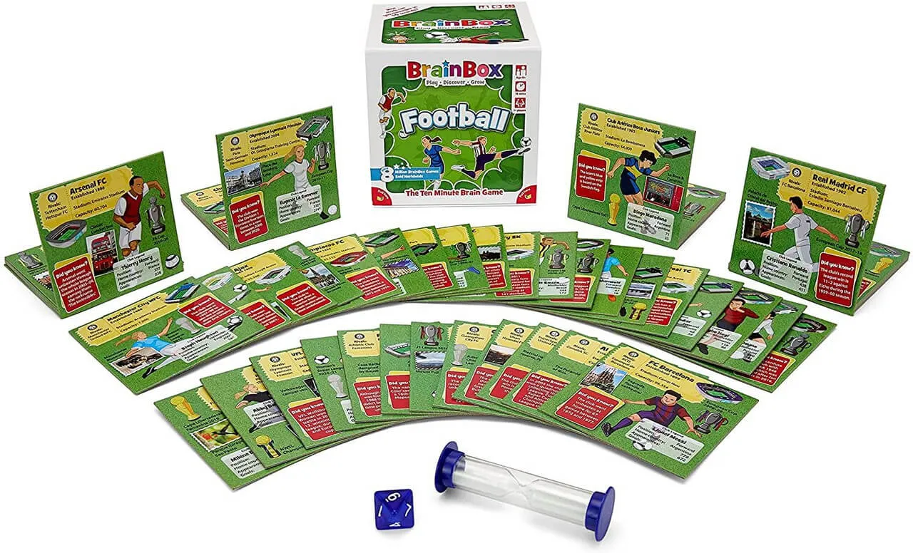 BrainBox Football Card Game