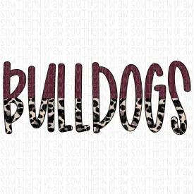 Bulldogs Leopard Split