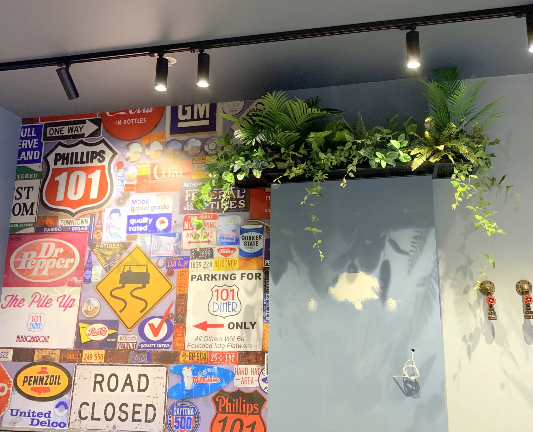 Burger 101 Rockingham - Artificial Plants for Display / Shelves