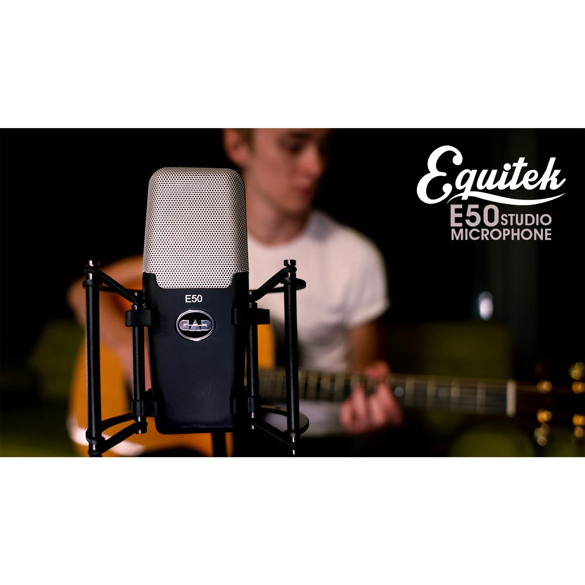 CAD Audio E50 Equitek Large Diaphragm SuperCardioid Condenser Microphone