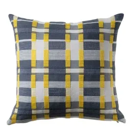 Checkered Grey Toss Cushion