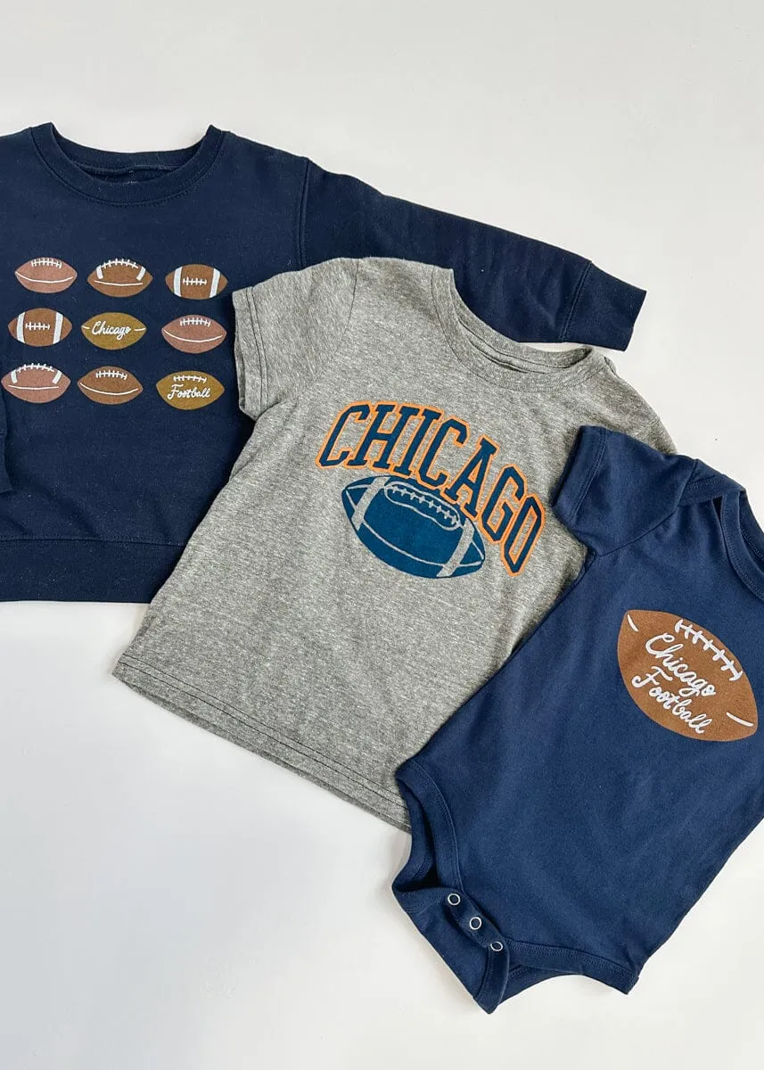 Chicago Football Toddler Tee