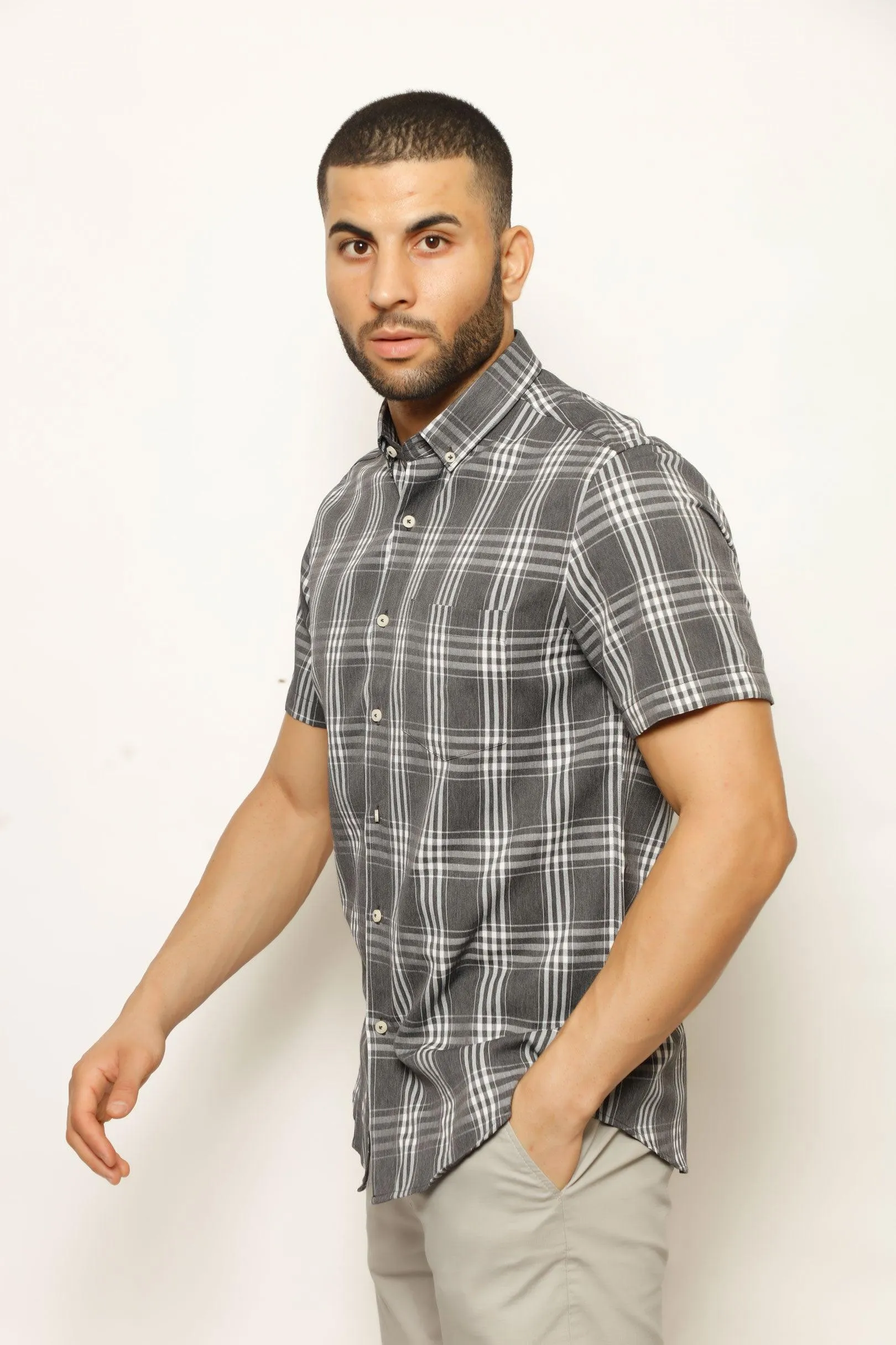 CORADO CHECKS MEN'S POLO Shirt