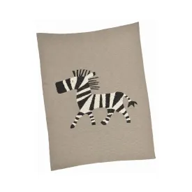 Cozy Cotton Zebra Baby Blanket