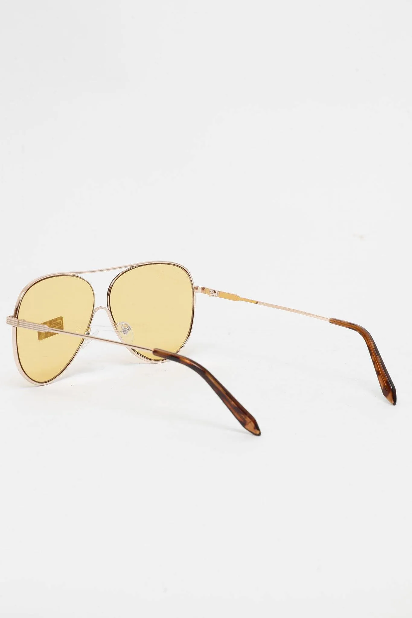 CRD SUNGLASS IN CLEAR YELLOW