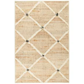 Dash & Albert Kali Natural Beige Indoor Washable Rug