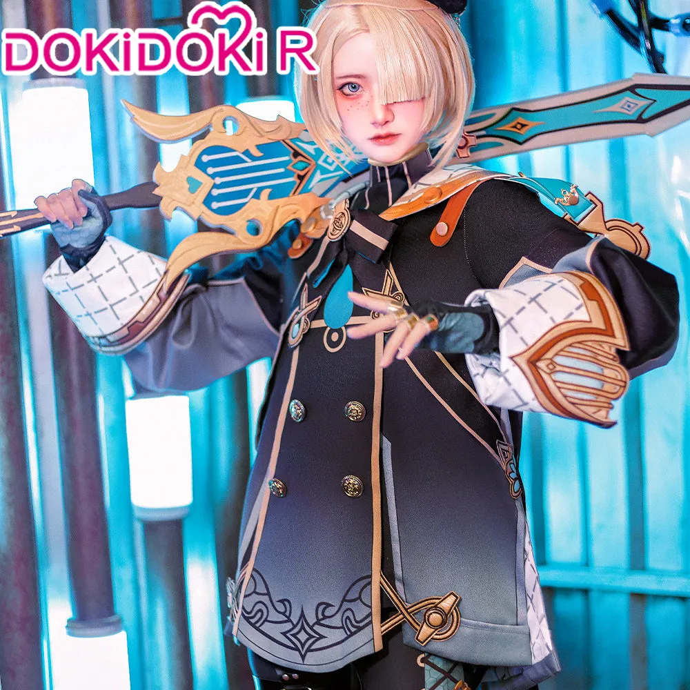 DokiDoki-R Game Genshin Impact Cosplay Fontaine Freminet Costume