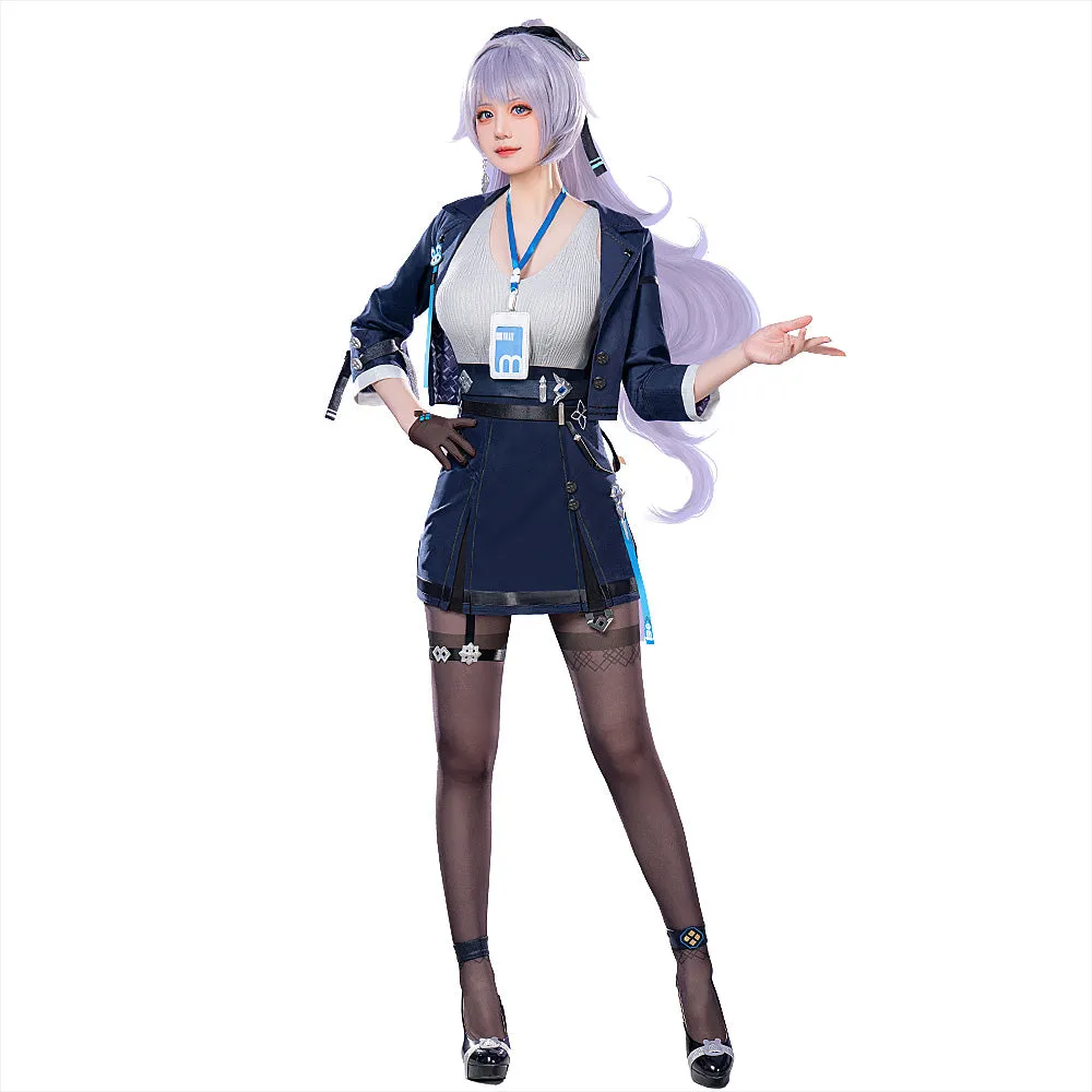 DokiDoki-R Game Honkai Impact 3rd Cosplay Bronya Costume Outstanding Attitude Skin