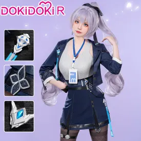 DokiDoki-R Game Honkai Impact 3rd Cosplay Bronya Costume Outstanding Attitude Skin