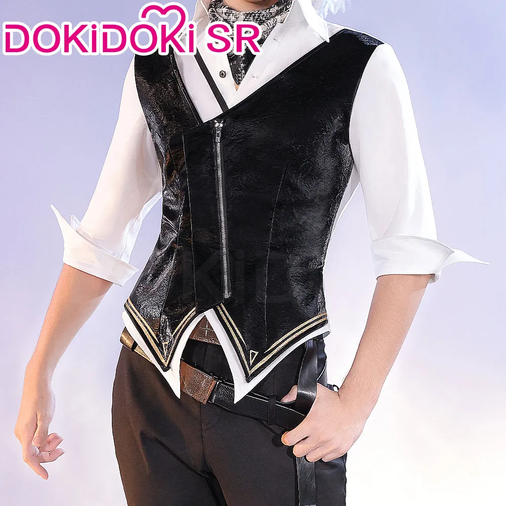 DokiDoki-SR Game Arknights Cosplay Młynar Costume / Wig / Shoes W Dali Skin