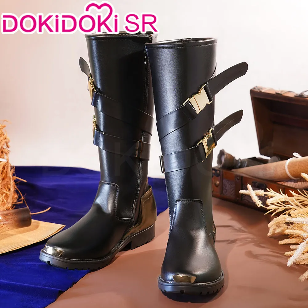 DokiDoki-SR Game Arknights Cosplay Młynar Costume / Wig / Shoes W Dali Skin