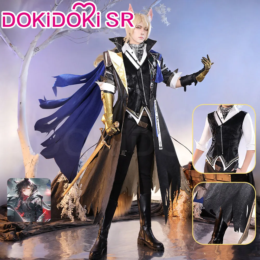 DokiDoki-SR Game Arknights Cosplay Młynar Costume / Wig / Shoes W Dali Skin