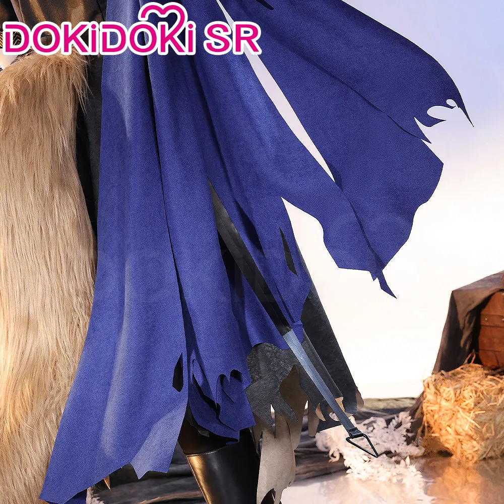 DokiDoki-SR Game Arknights Cosplay Młynar Costume / Wig / Shoes W Dali Skin