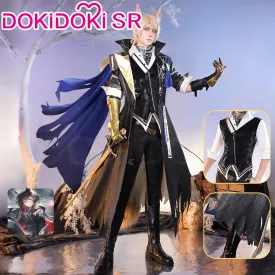 DokiDoki-SR Game Arknights Cosplay Młynar Costume / Wig / Shoes W Dali Skin