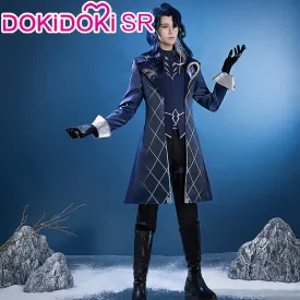 DokiDoki-SR Game Genshin Impact Cosplay Pantalone Costume Fatui Harbinger