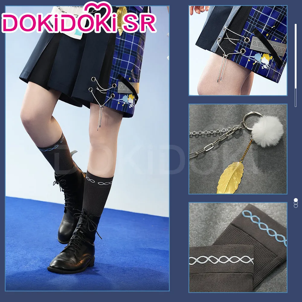 DokiDoki-SR Game Genshin Impact × MEGA COFFEE Cosplay Wanderer Costume Scaramouche