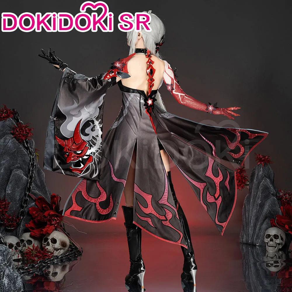 DokiDoki-SR Game Honkai: Star Rail Cosplay Acheron Costume White Hair Ver.