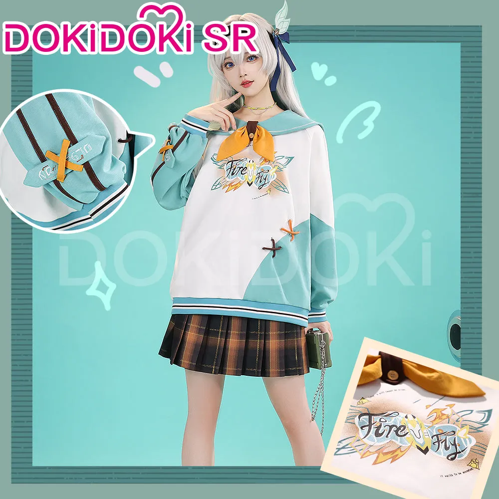 DokiDoki-SR Game Honkai: Star Rail Cosplay Costume Aventurine / Robin / Firefly Autumn Shirt Doujin Casual Wear Shajin