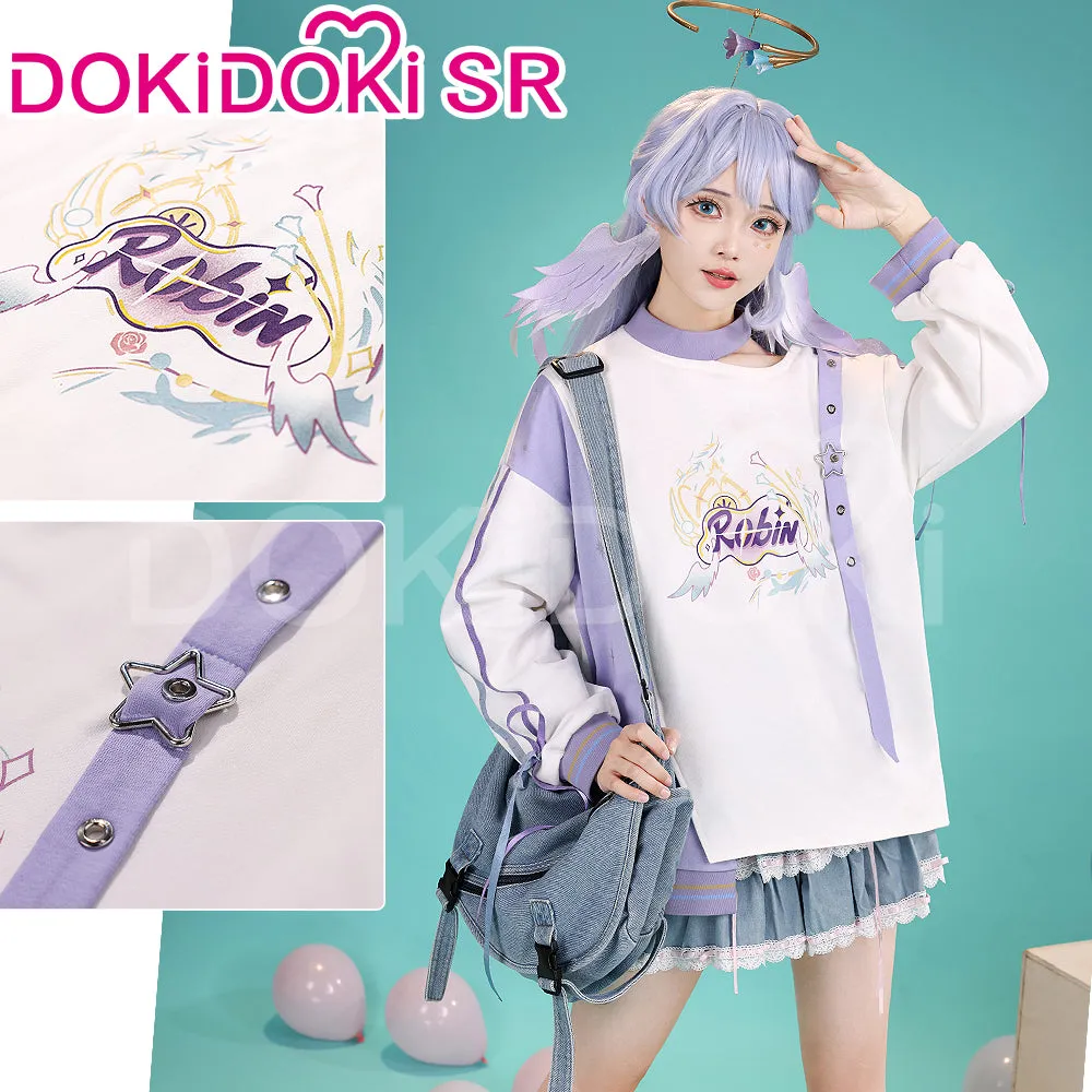 DokiDoki-SR Game Honkai: Star Rail Cosplay Costume Aventurine / Robin / Firefly Autumn Shirt Doujin Casual Wear Shajin