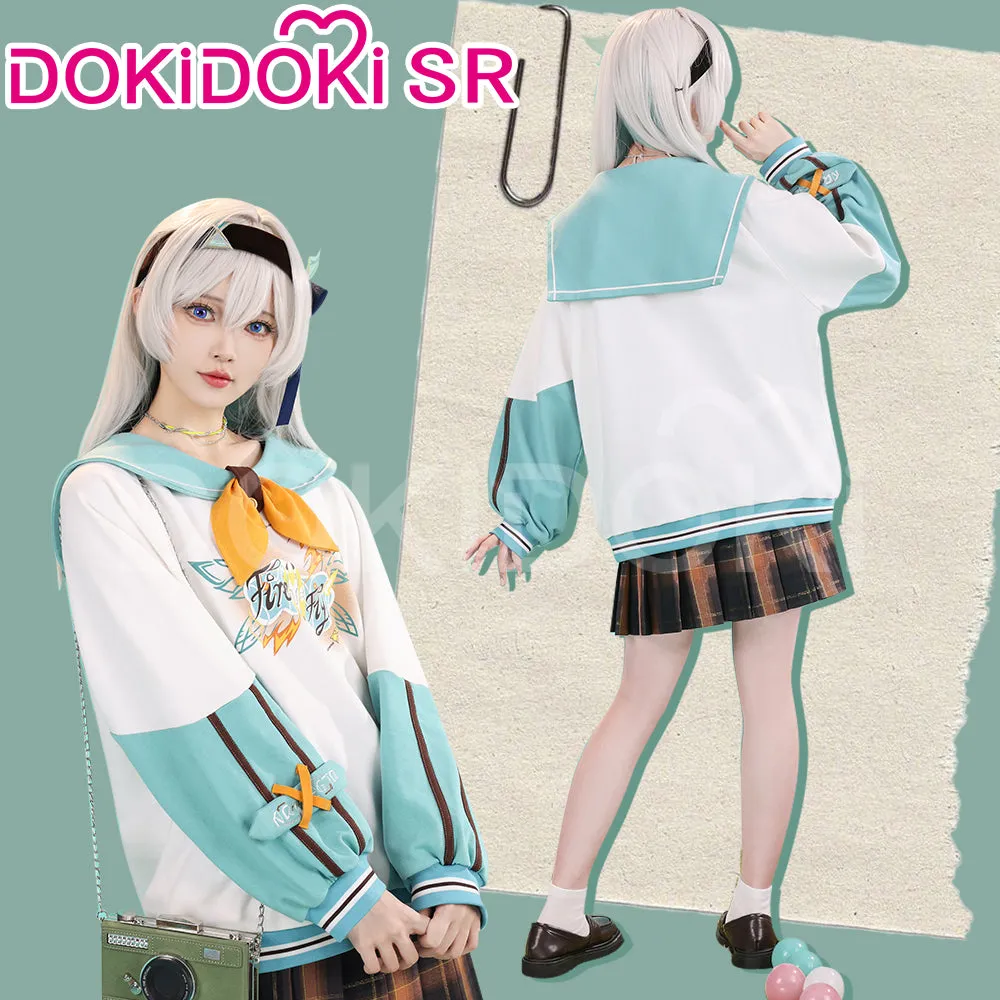 DokiDoki-SR Game Honkai: Star Rail Cosplay Costume Aventurine / Robin / Firefly Autumn Shirt Doujin Casual Wear Shajin