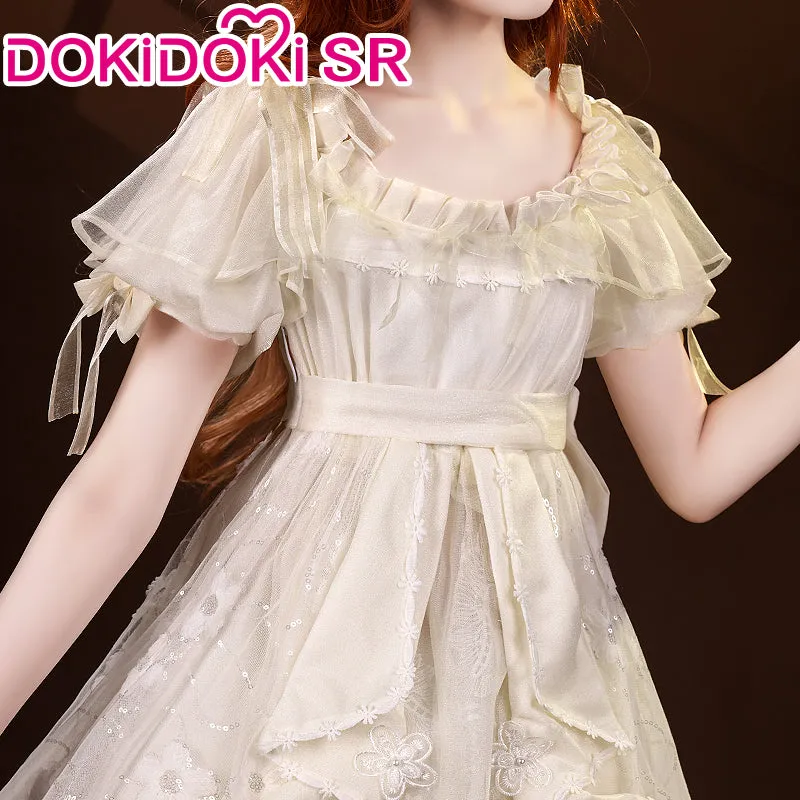 DokiDoki-SR Game Identity V Cosplay Little Girl Eurydice Costume / Wig idv