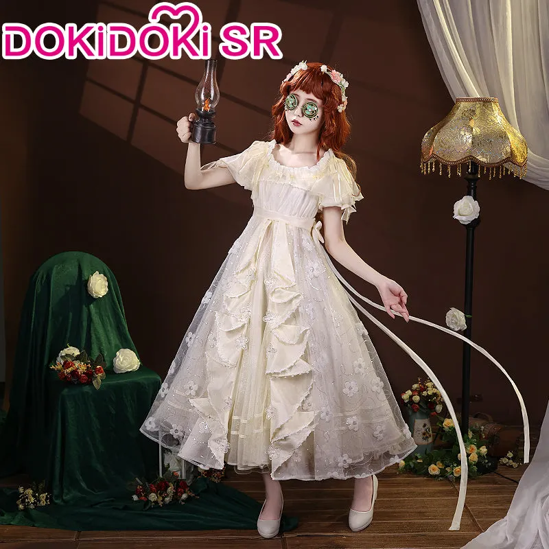 DokiDoki-SR Game Identity V Cosplay Little Girl Eurydice Costume / Wig idv