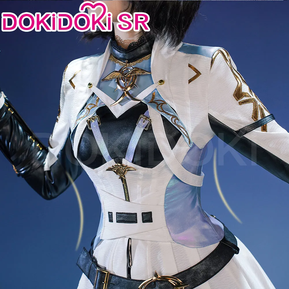 DokiDoki-SR Game Love and Deepspace Deep Space Cosplay Protagonist Costume Refulgent Path Outfit Lightseeker