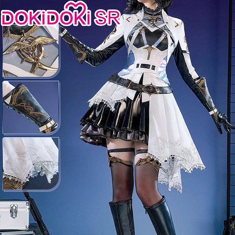 DokiDoki-SR Game Love and Deepspace Deep Space Cosplay Protagonist Costume Refulgent Path Outfit Lightseeker