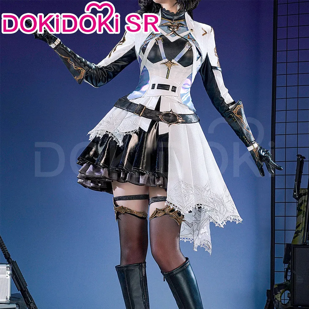 DokiDoki-SR Game Love and Deepspace Deep Space Cosplay Protagonist Costume Refulgent Path Outfit Lightseeker