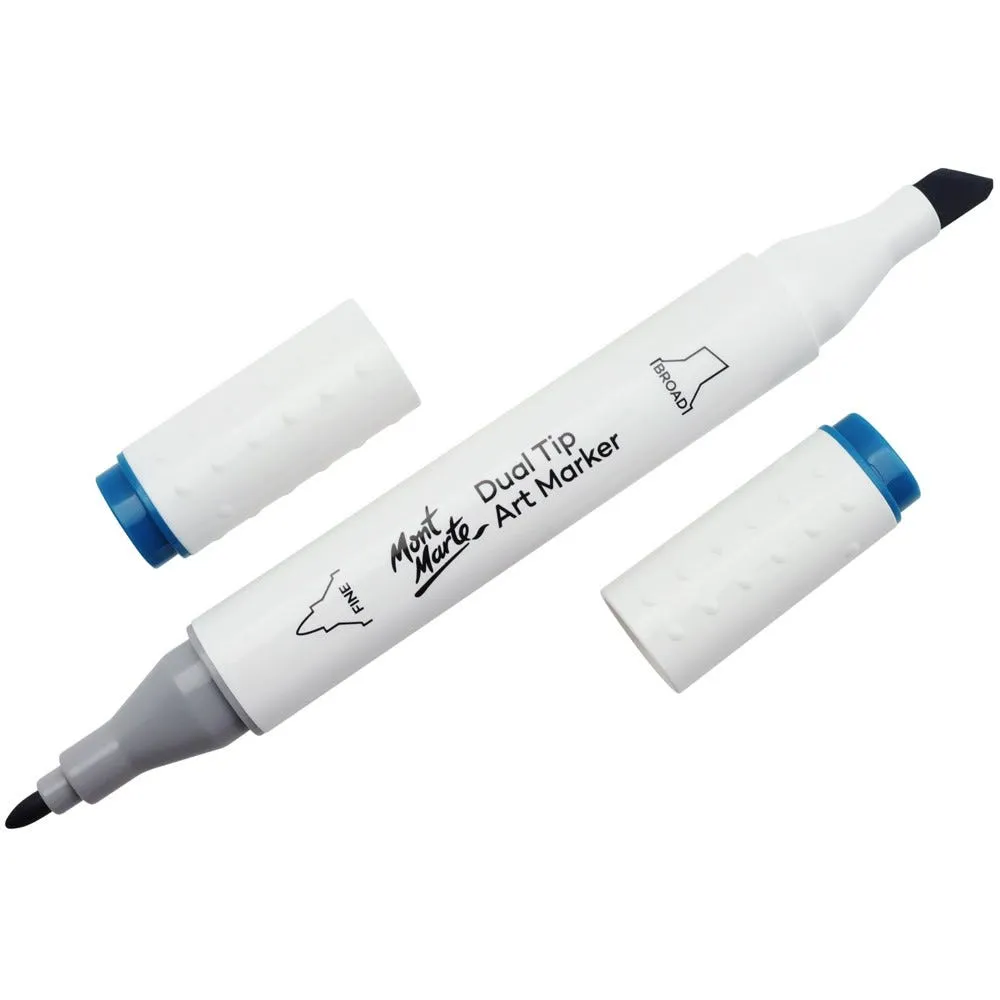 Dual Tip Art Marker Premium - Marine Blue 62