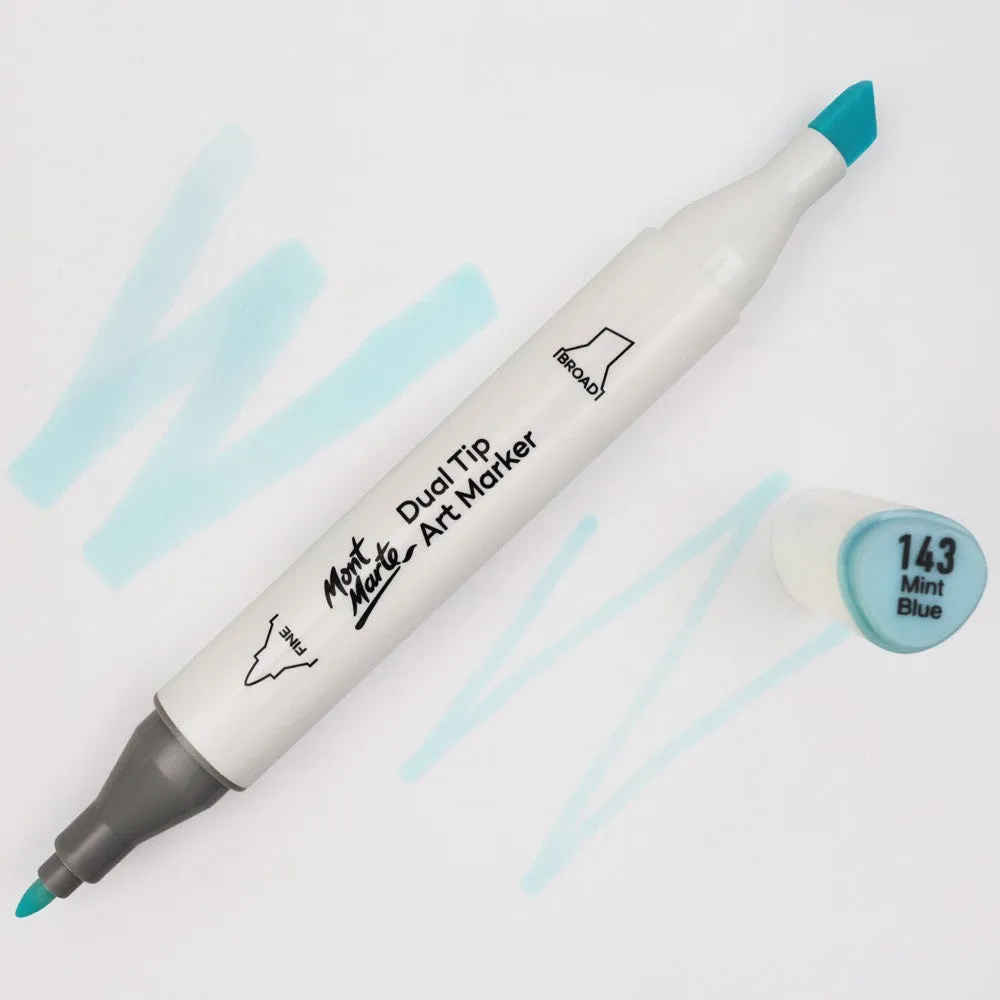 Dual Tip Art Marker Premium - Mint Blue B6