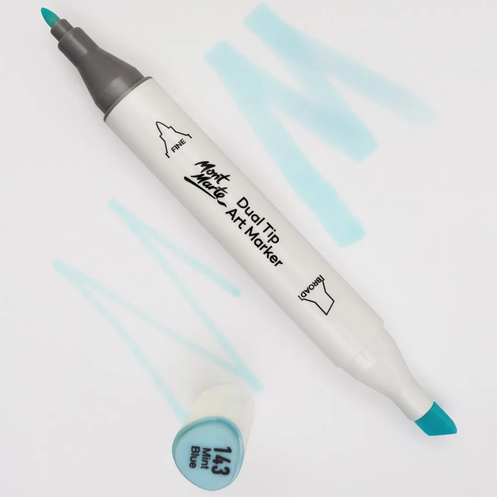 Dual Tip Art Marker Premium - Mint Blue B6