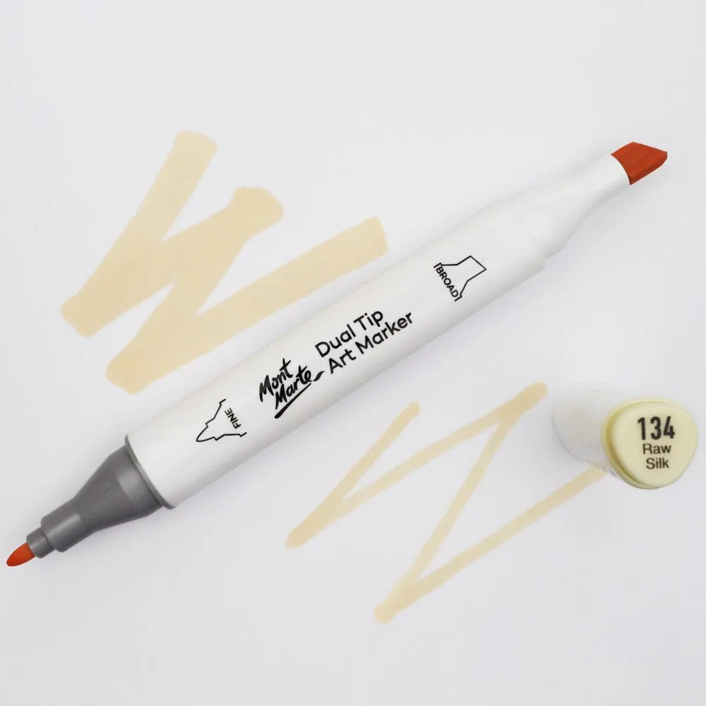 Dual Tip Art Marker Premium - Raw Silk 134