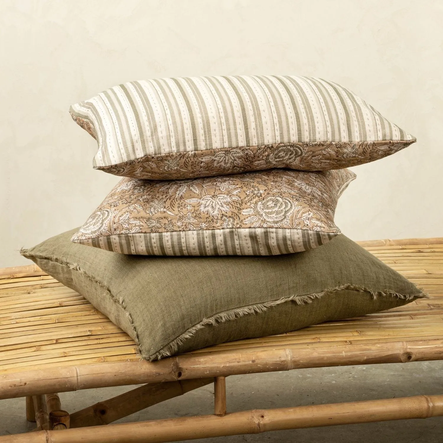 Duo Floret Reversible Toss Pillow