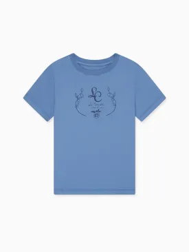 Dusty Blue Rafael Kids T-Shirt