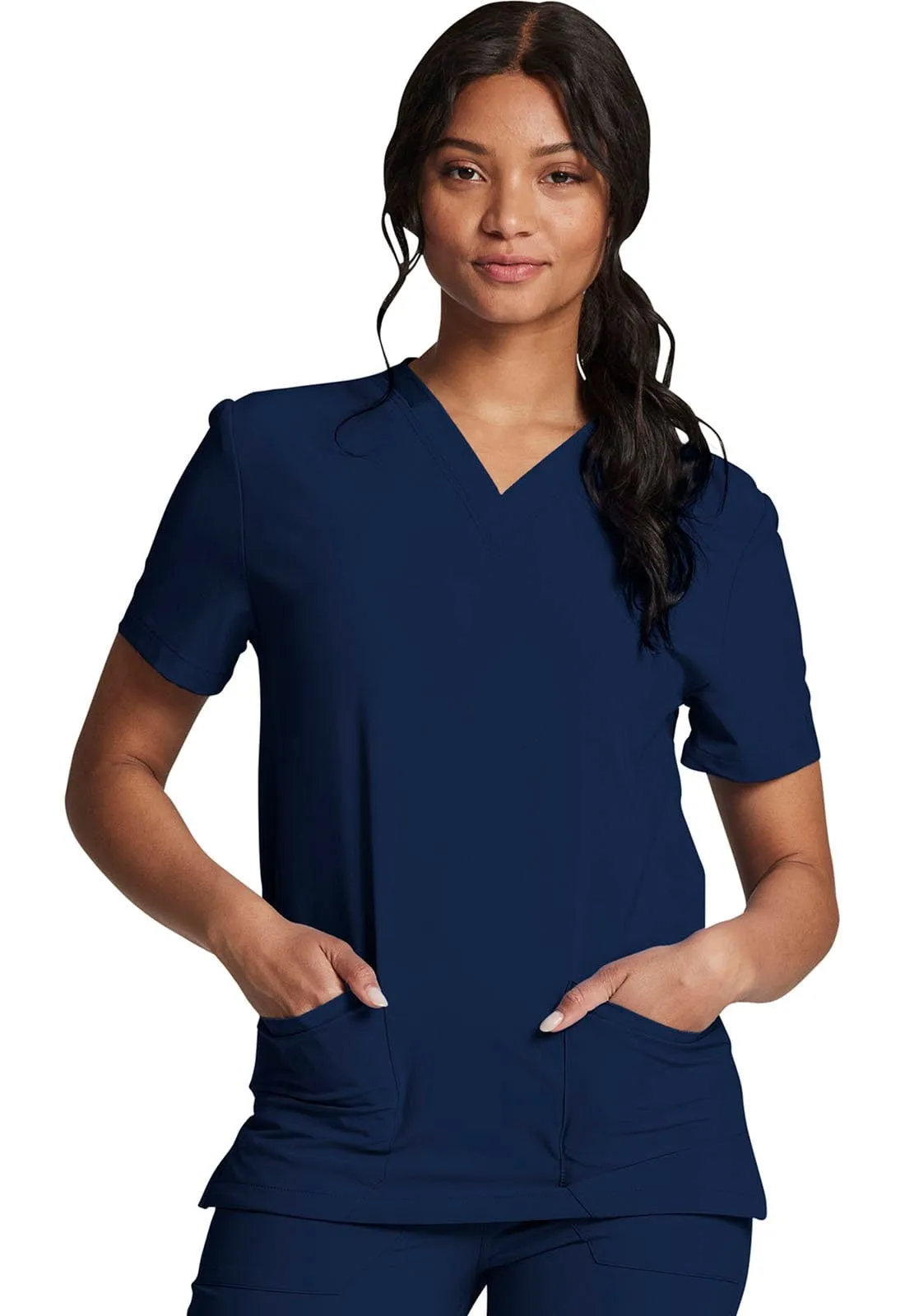 EDS Essentials Unisex Unisex V-Neck Scrub Top DK619