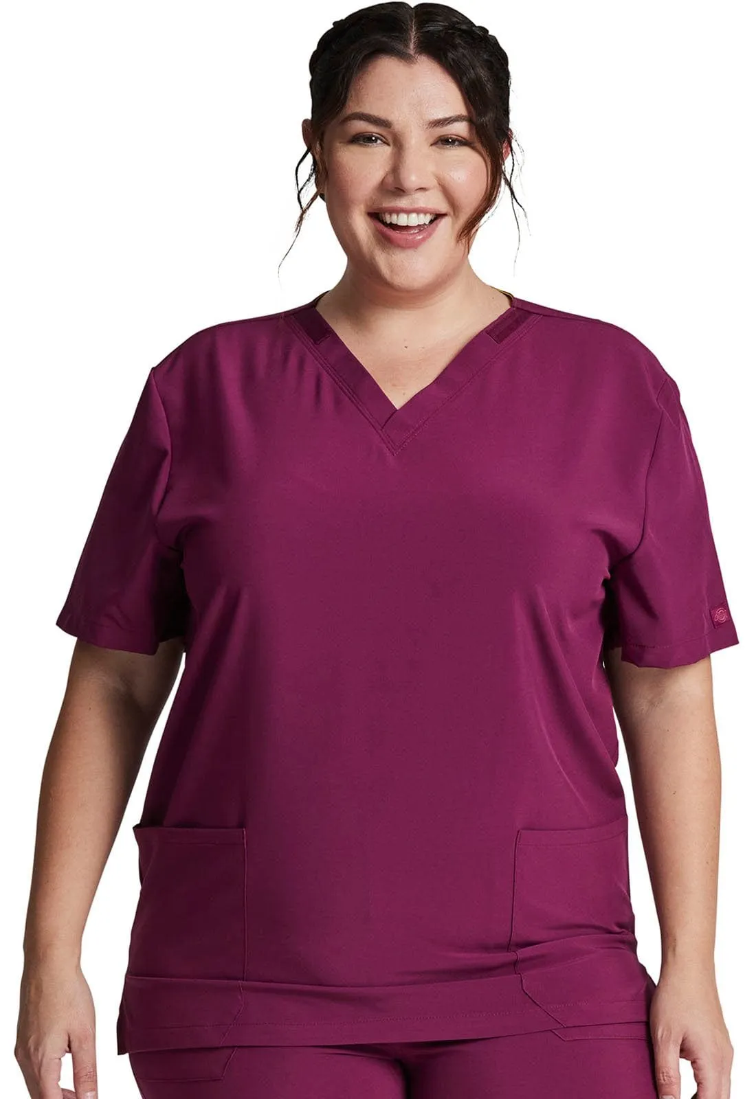 EDS Essentials Unisex Unisex V-Neck Scrub Top DK619