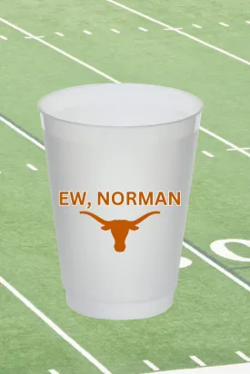 Ew, Norman 16 oz Frosted Cups