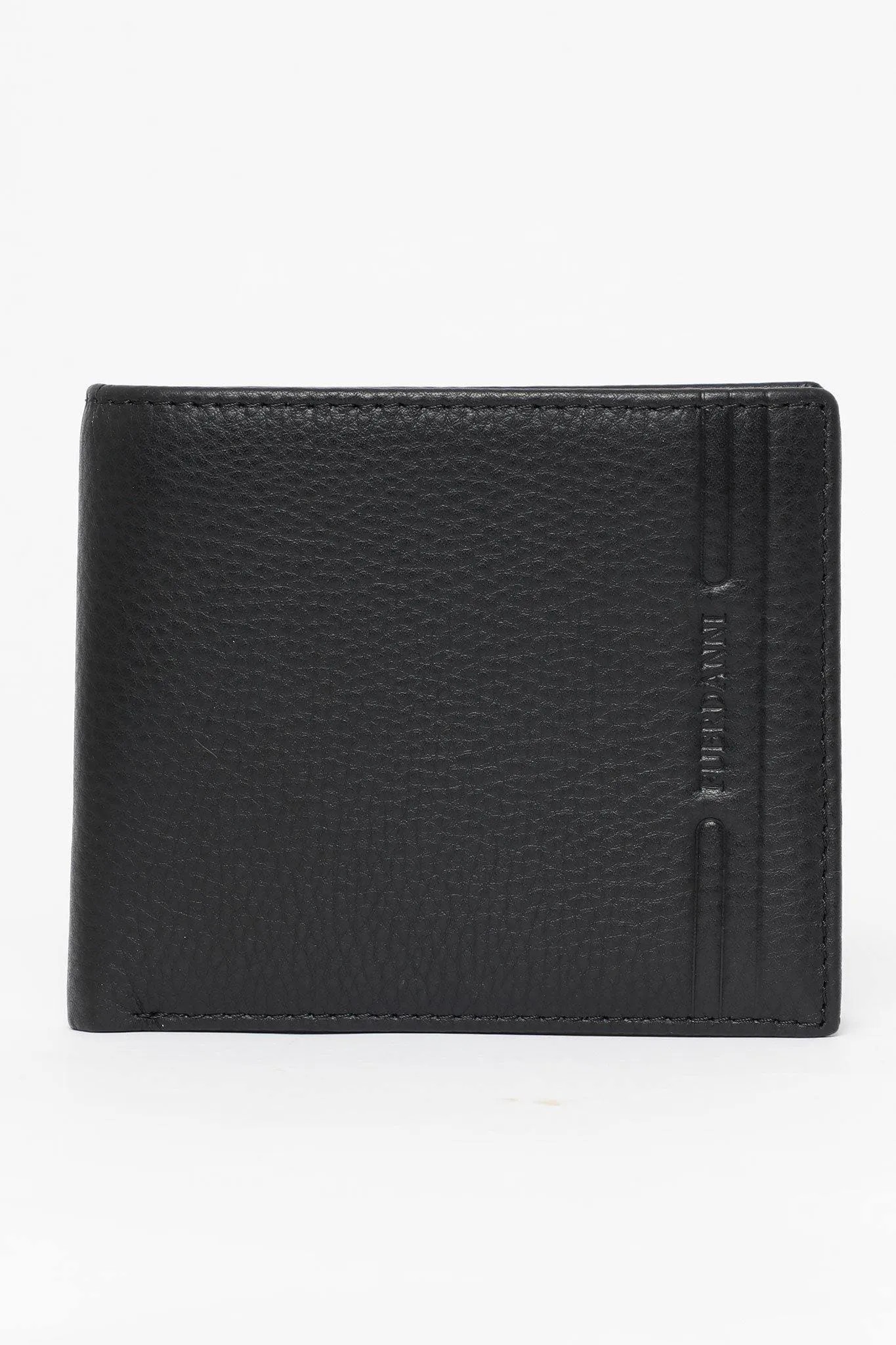 FB MEN'S BIFOLD LEATHER WALLET