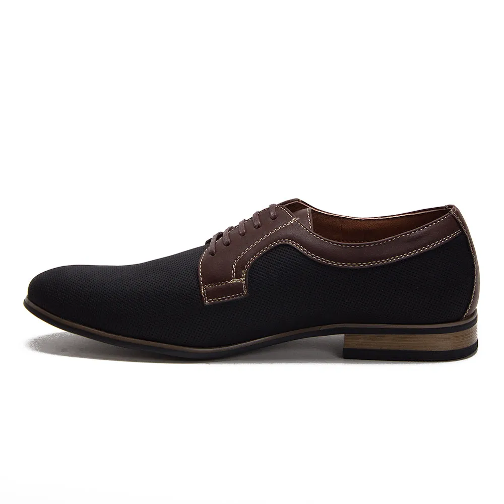 Ferro Aldo Men's 19380DL Perforated Derby Lace Up Oxfords Shoes