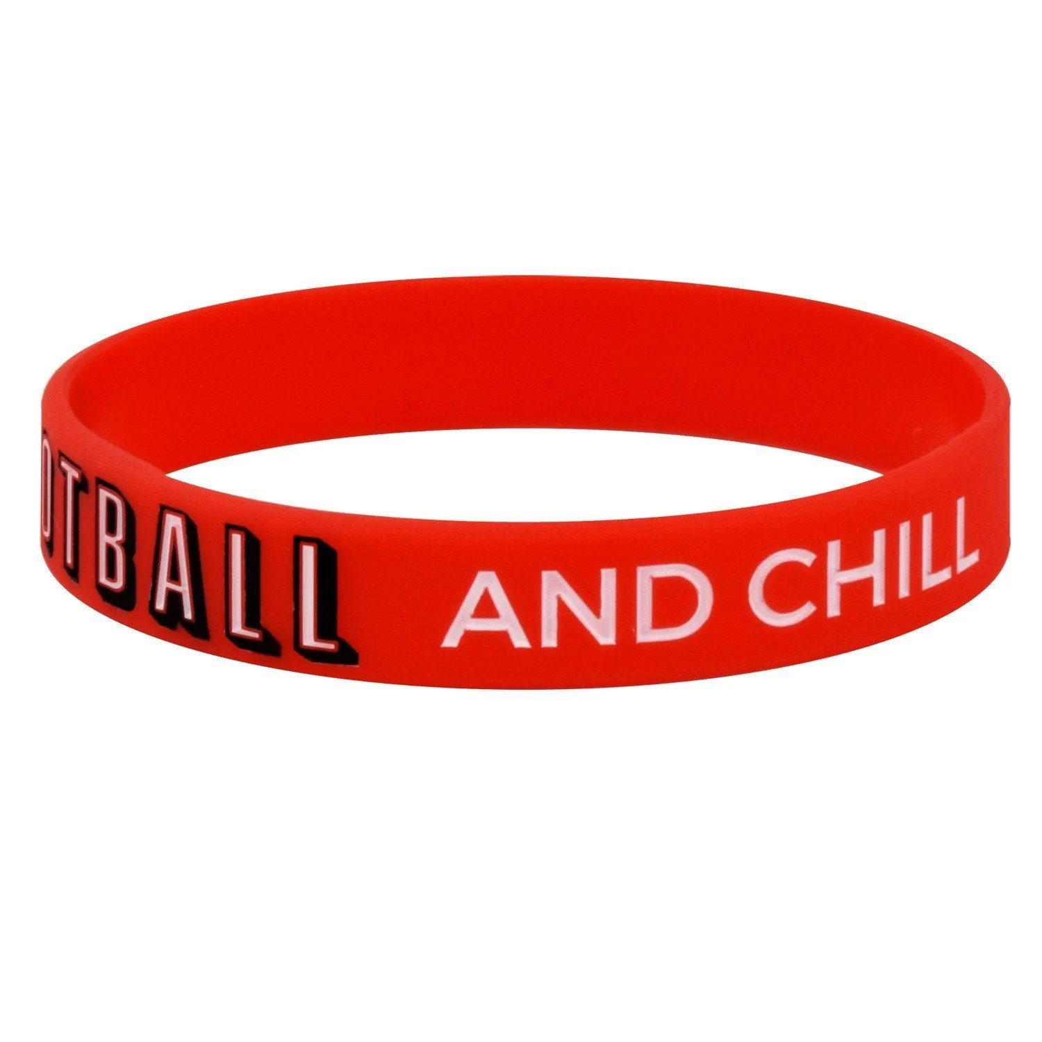 Football and Chill Wristband