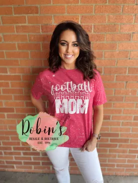 Football Mom Tee (Solid or Splattered)