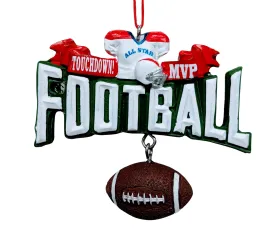 Football ornament - Touchdown All Star MVP