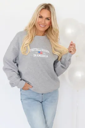 Football Season Graphic Sweatshirt