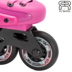 FR Skates Adjustable Childrens Inline Skates - Pink